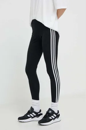 adidas Legginsy 3 Stripes Tigh damskie kolor z aplikacją IB7383