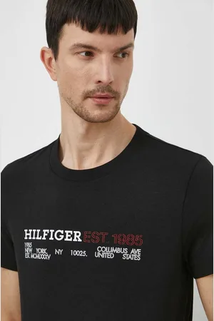Tommy Hilfiger T-shirt bawełniany męski kolor z nadrukiem MW0MW34435