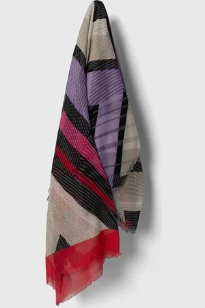 Missoni Szal z domieszką jedwabiu wzorzysty SA71MMD9455