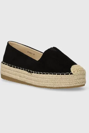 ANSWEAR Lab espadryle kolor na platformie