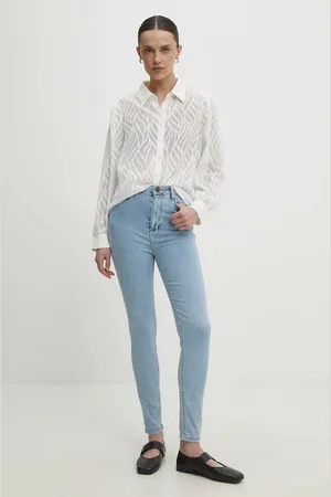 ANSWEAR Lab jeansy damskie kolor