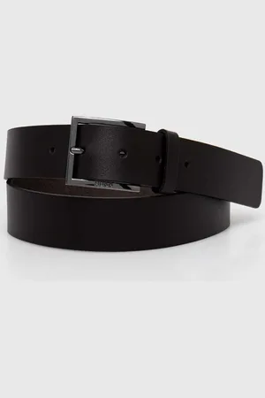 HUGO BOSS Pasek skórzany męski kolor 50496596