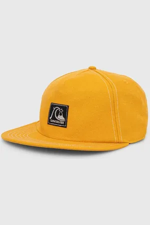 Quiksilver Czapka z daszkiem bawełniana kolor z aplikacją