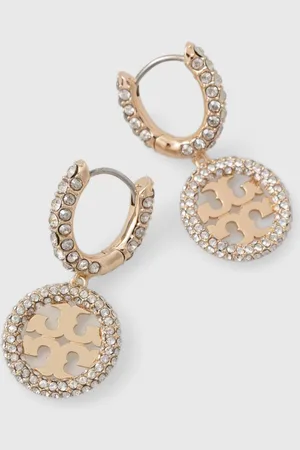 Tory Burch Kolczyki Miller Pave Huggie 157229.783