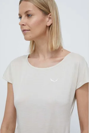 Salewa T-shirt sportowy Puez Melange Dry kolor 00-0000026538