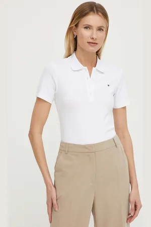 Tommy Hilfiger Polo damski kolor WW0WW42047