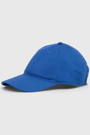 Lacoste Czapka z daszkiem bawełniana kolor gładka