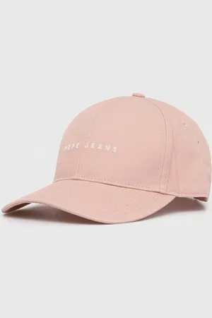 Pepe Jeans Czapka z daszkiem bawełniana NATHAN kolor z aplikacją PM040535