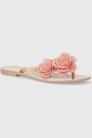 Melissa Japonki HARMONIC SPRINGTIME AD damskie kolor na płaskim obcasie M.35704.T135