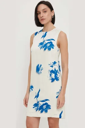 Calvin Klein Sukienka kolor mini rozkloszowana K20K207038