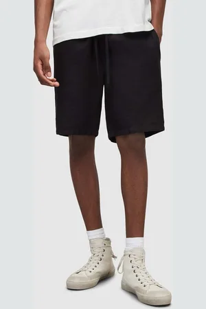 AllSaints Szorty z domieszką lnu HANBURY kolor