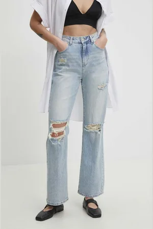 ANSWEAR Lab jeansy damskie high waist