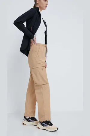 Columbia Spodnie outdoorowe Boundless Trek Cargo kolor proste high waist 2073011