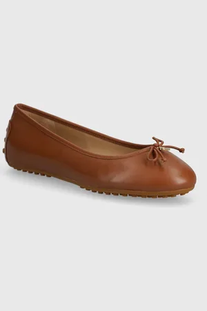 Ralph Lauren Baleriny skórzane Jayna kolor 802927941004