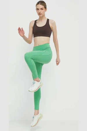 Reebok Legginsy treningowe LUX COLLECTION kolor gładkie 100076175