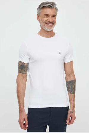 Guess T-shirt 2-pack CALEB męski kolor z nadrukiem U97G02 KCD31