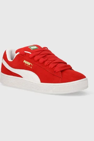PUMA Sneakersy skórzane Suede XL kolor 395205