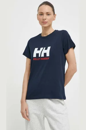 Helly Hansen T-shirt bawełniany damski kolor