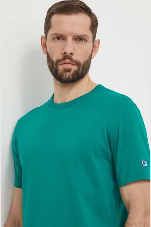 Champion T-shirt bawełniany męski kolor gładki 220016