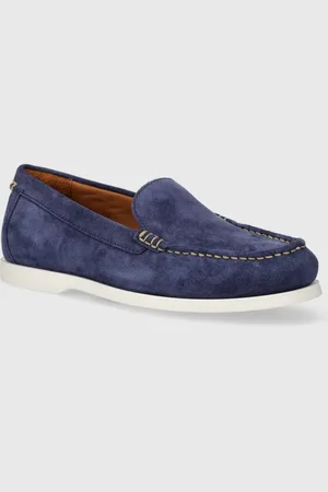 Ralph Lauren Mokasyny zamszowe Merton Vnetn kolor męskie 803932196002