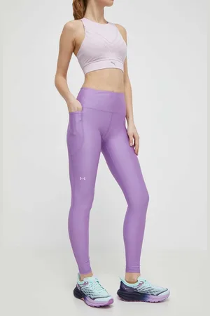 Under Armour Legginsy treningowe HG Armour HiRise kolor gładkie 1365336