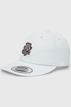 Volcom Czapka z daszkiem bawełniana kolor z aplikacją