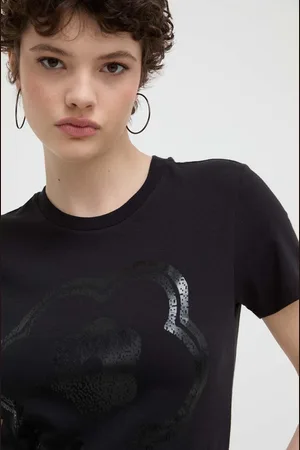 Vans T-shirt bawełniany damski kolor