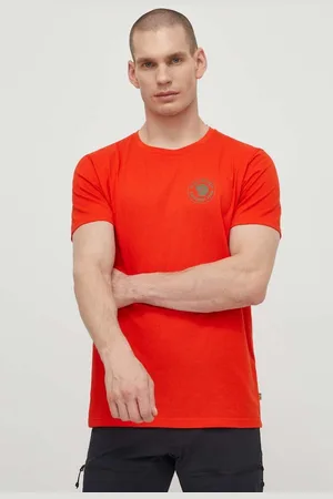 Fjällräven T-shirt 1960 Logo T-shirt męski kolor z nadrukiem F87313