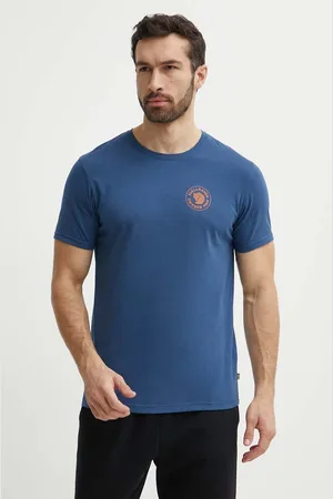 Fjällräven T-shirt 1960 Logo T-shirt męski kolor z nadrukiem F87313