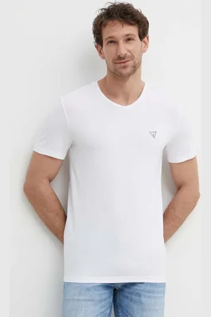 Guess T-shirt 2-pack CALEB męski kolor z nadrukiem U97G03 KCD31