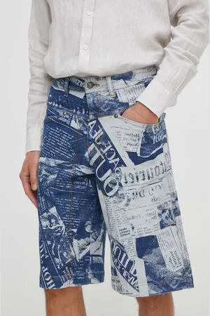 VERSACE Szorty jeansowe męskie kolor 76GAD51C DW074SS0