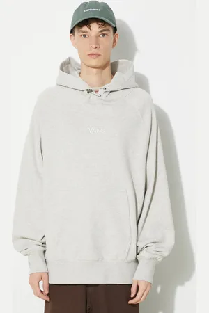 Vans Bluza bawełniana Premium Standards Hoodie Fleece LX męska kolor z kapturem melanżowa VN000GZ1RKZ1