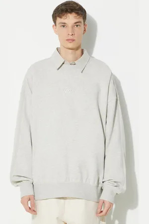 Vans Bluza bawełniana Premium Standards Crew Fleece LX męska kolor melanżowa VN000GBWRKZ1