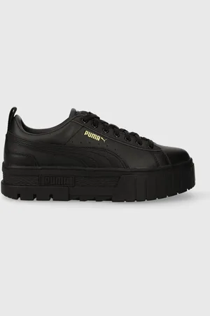 PUMA Sneakersy skórzane Mayze Classic Wns kolor