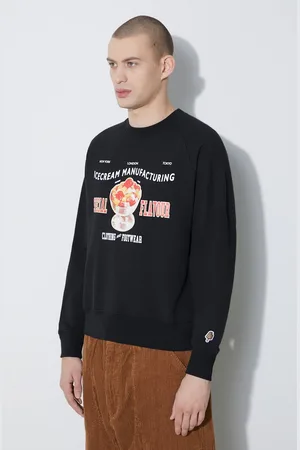 ICECREAM Bluza bawełniana Special Flavour Crewneck męska kolor z nadrukiem IC24122