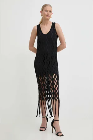 Pinko Sukienka kolor midi dopasowana 103464 Y7ZX