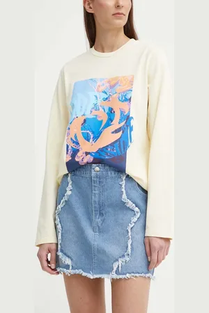 Résumé Résumé spódnica jeansowa AriRS Skirt kolor mini ołówkowa 20841134