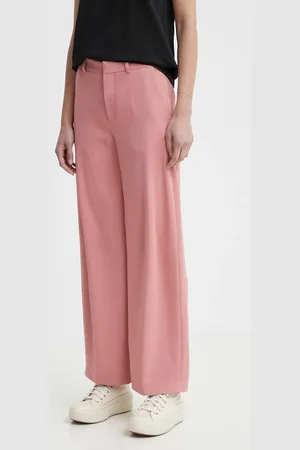 Drykorn Spodnie DESK damskie kolor proste high waist 130014 80754