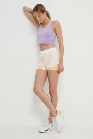 Roxy Szorty treningowe Heart Into It kolor gładkie high waist ERJNS03502