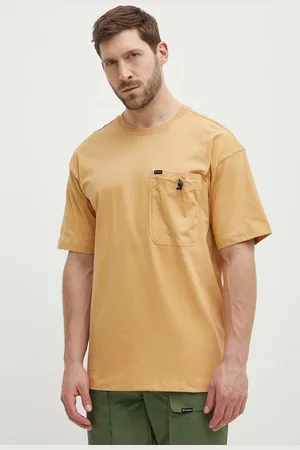 Columbia T-shirt bawełniany Landroamer męski kolor gładki 2076021