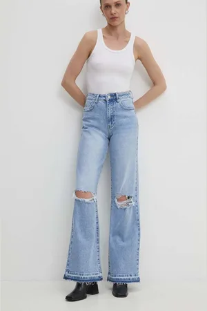ANSWEAR Lab jeansy damskie high waist