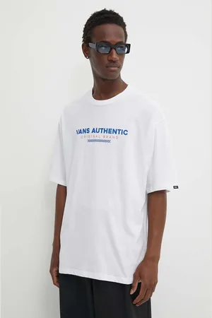Vans T-shirt bawełniany męski kolor z nadrukiem