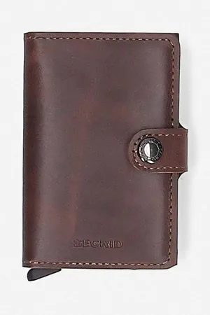 Secrid Portfel kolor Portfel Miniwallet Vintage MV-Chocolate