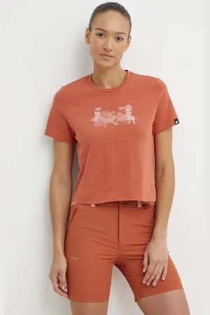 Mammut T-shirt Massone damski kolor