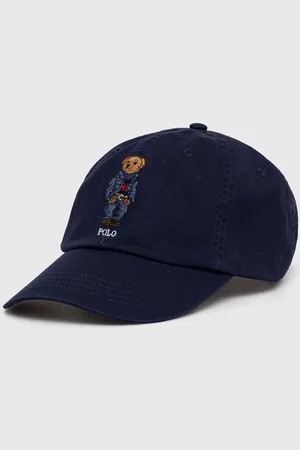 Ralph Lauren Czapka z daszkiem bawełniana kolor z aplikacją 211949925