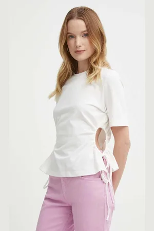 Sisley T-shirt damski kolor