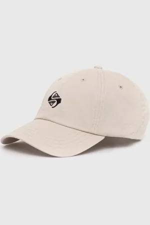 Quiksilver Czapka z daszkiem bawełniana kolor z aplikacją