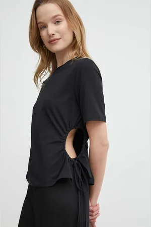 Sisley T-shirt damski kolor