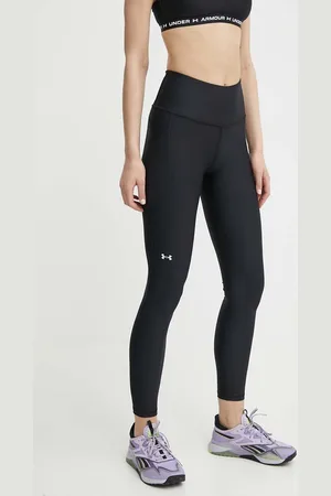 Under Armour Legginsy treningowe HG Armour HiRise kolor gładkie 1365336