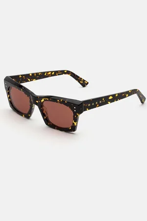 Marni Okulary przeciwsłoneczne Edku Maculato kolor EYMRN00055 002 2B3